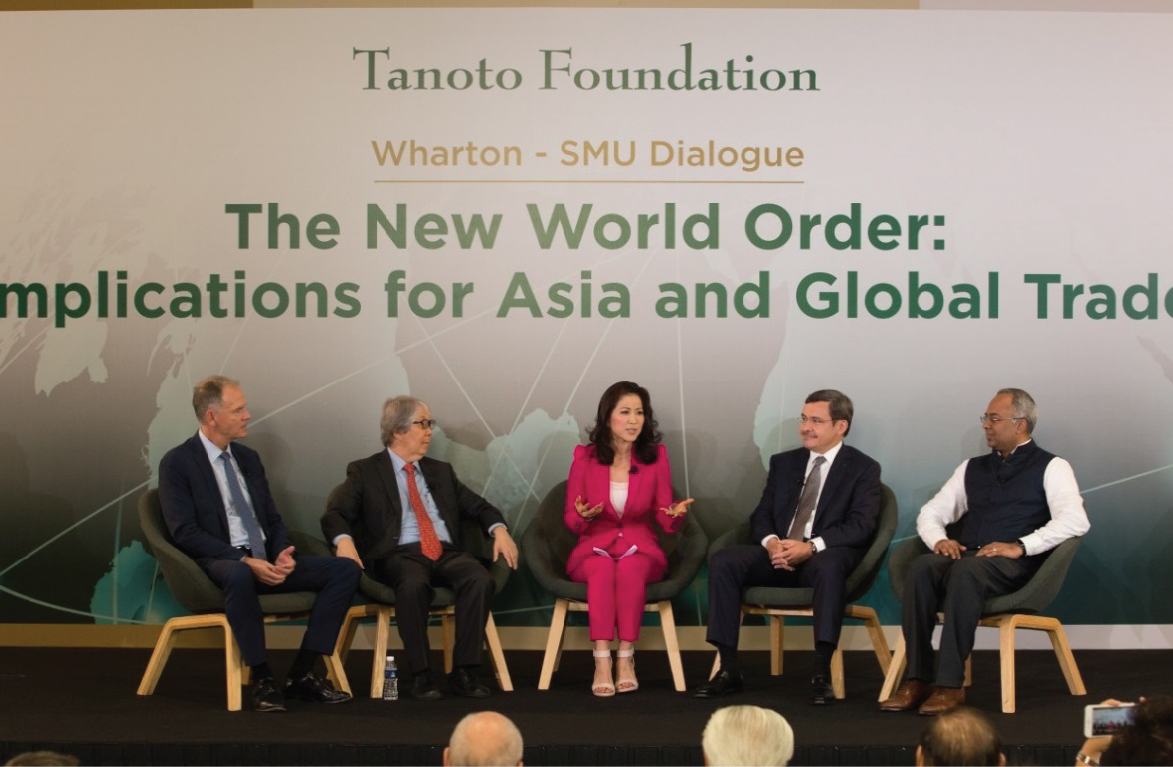 An Engaging Session of Intellectual Sparring and Exchange – The Wharton-SMU Dialogue Supported by Tanoto Foundation