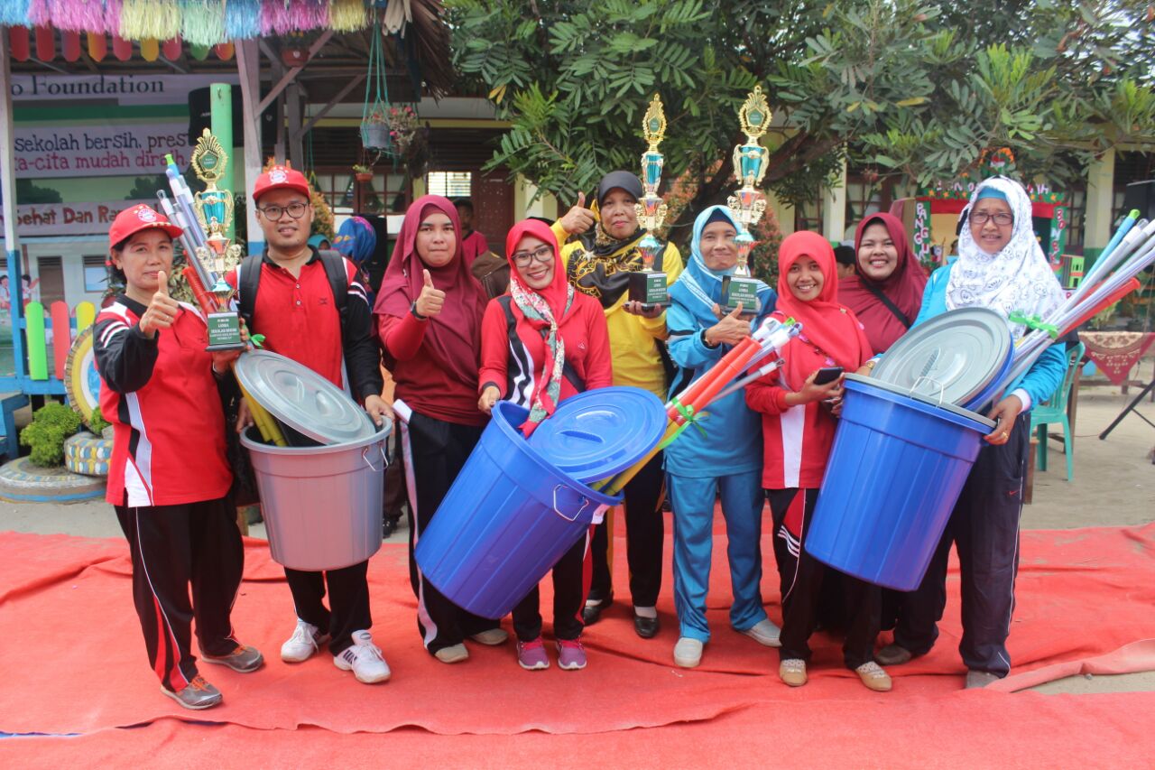 Healthy School Campaign in Lubuk Batu Jaya, Riau