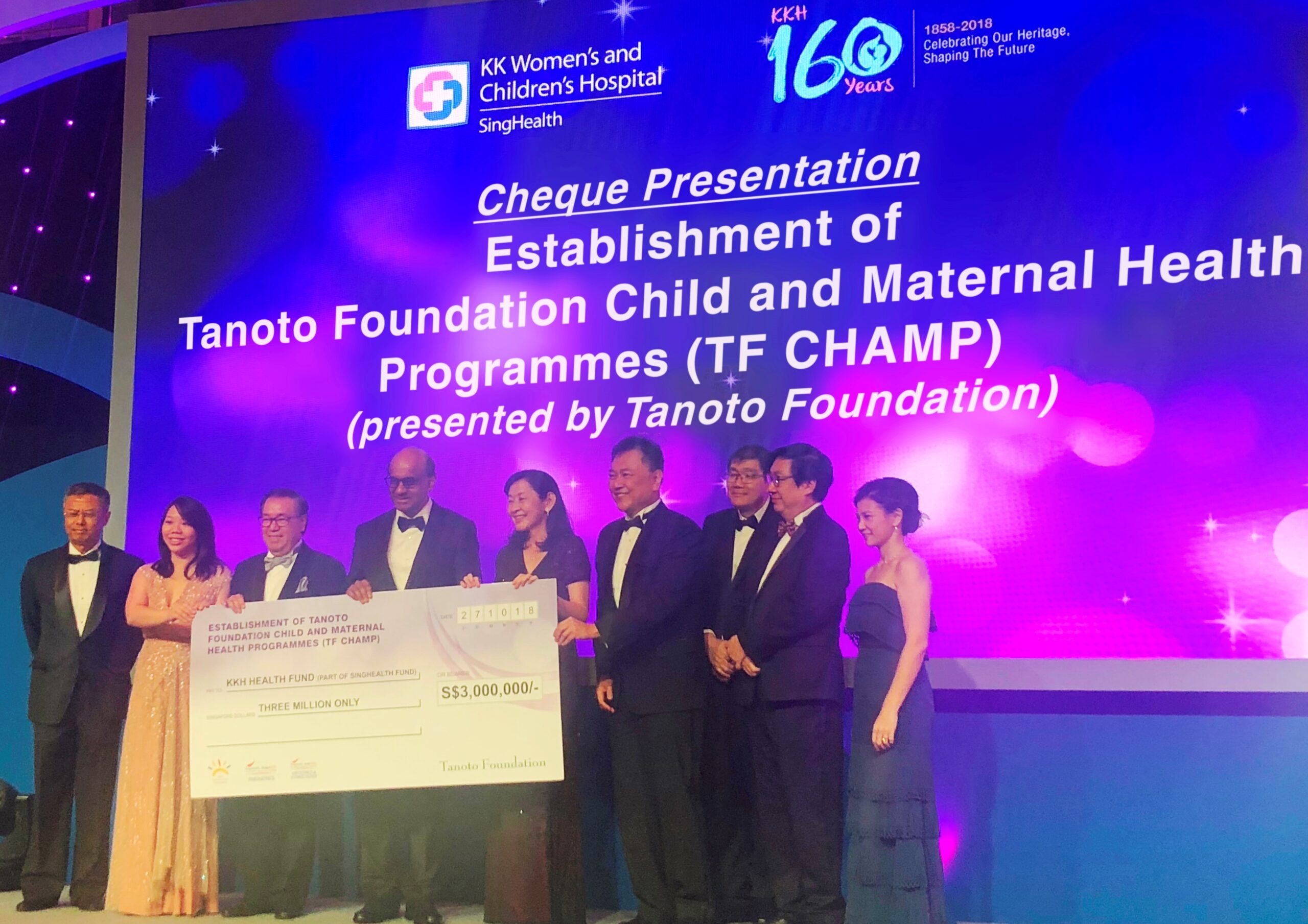 Tanoto Foundation supports early child and maternal health in Singapore with TF Centre for CHaMP