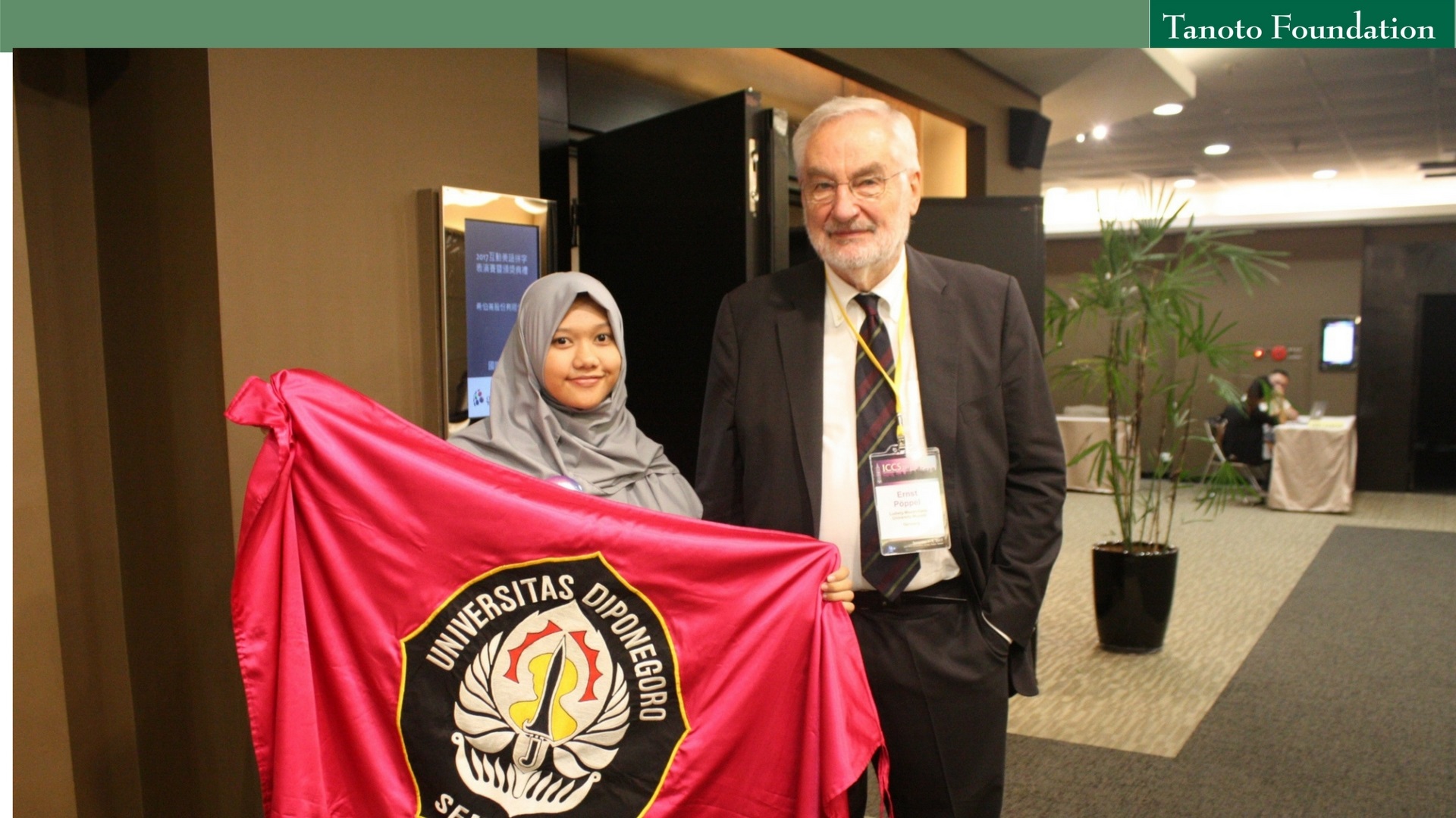 Tanoto Scholar Attends International Conference in Taiwan