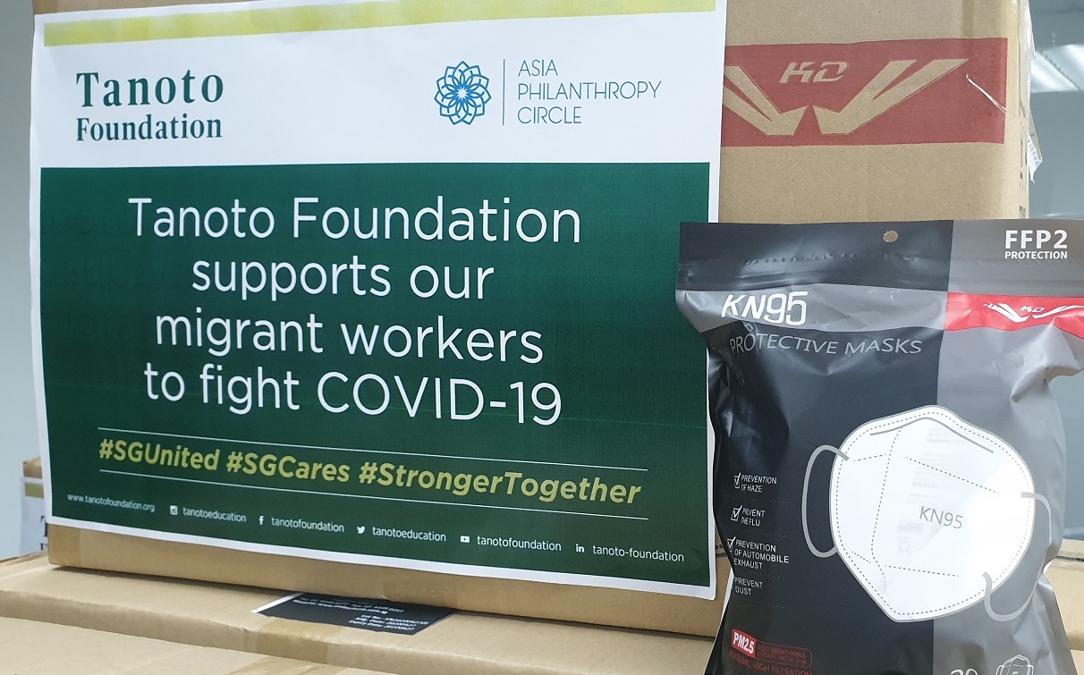 Tanoto Foundation Donates PPEs to Further Combat COVID-19 in Singapore