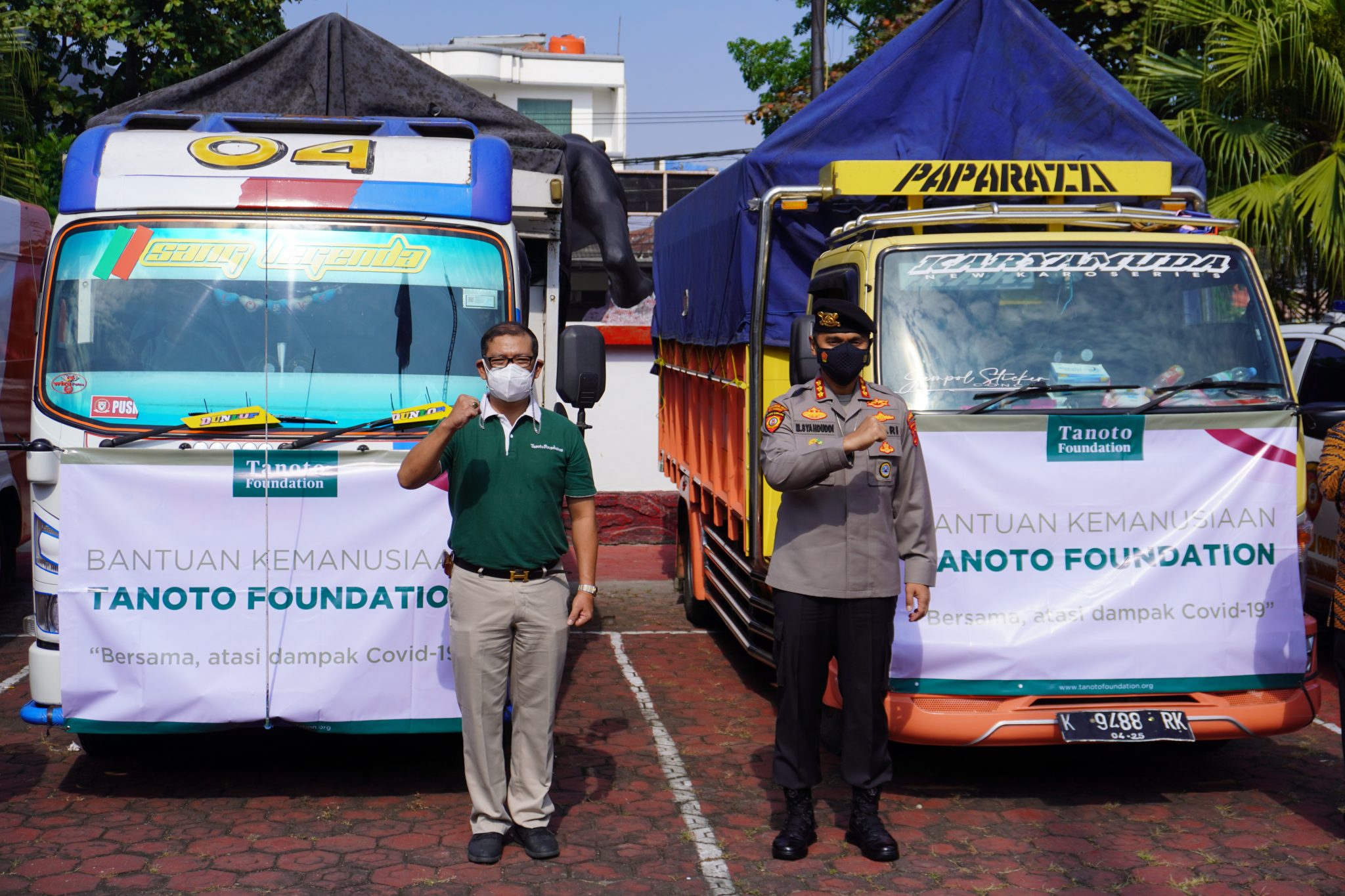 Tanoto Foundation Donated 200 Tons of Rice to West Java  