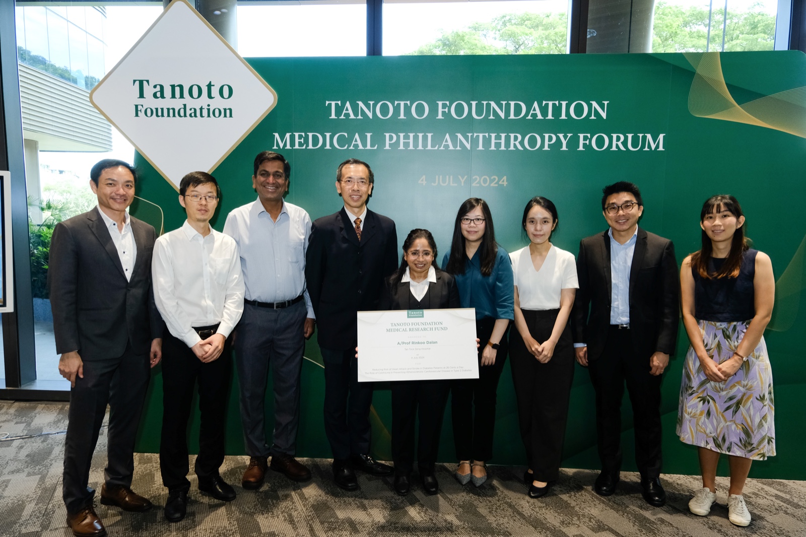 Tan Tock Seng Hospital’s novel approach to address cardiovascular risks in Type 2 diabetes, with support from the Tanoto Foundation Medical Research Fund