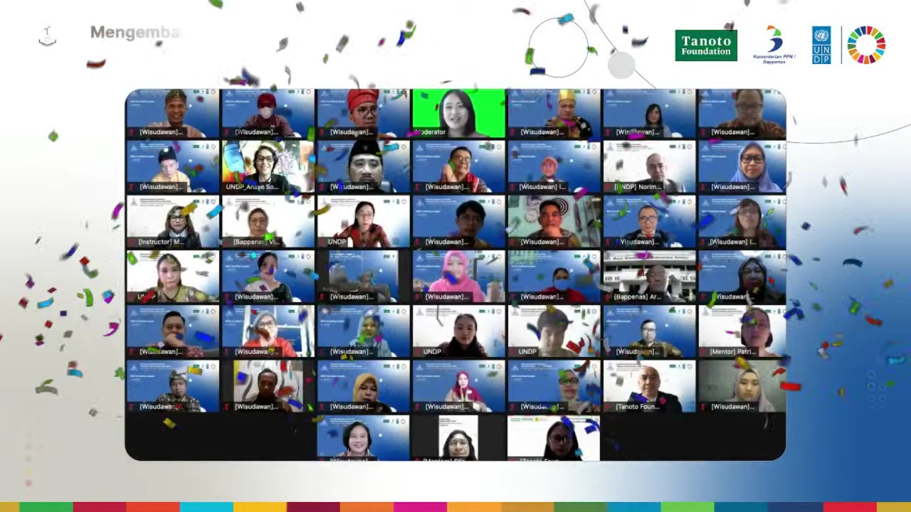 SDG Academy Indonesia Holds Leadership Program Graduation with Virtual Event