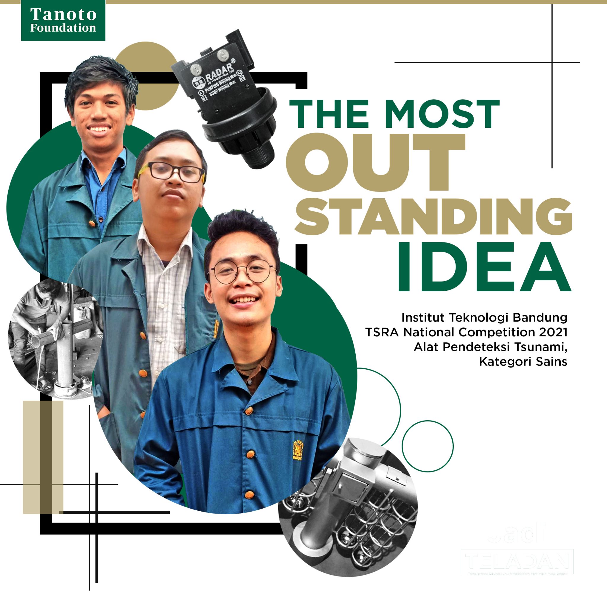 Tsunami Detector Device from Student of Faculty of Mathematics and Natural Science, Bandung Institute of Technology (ITB)