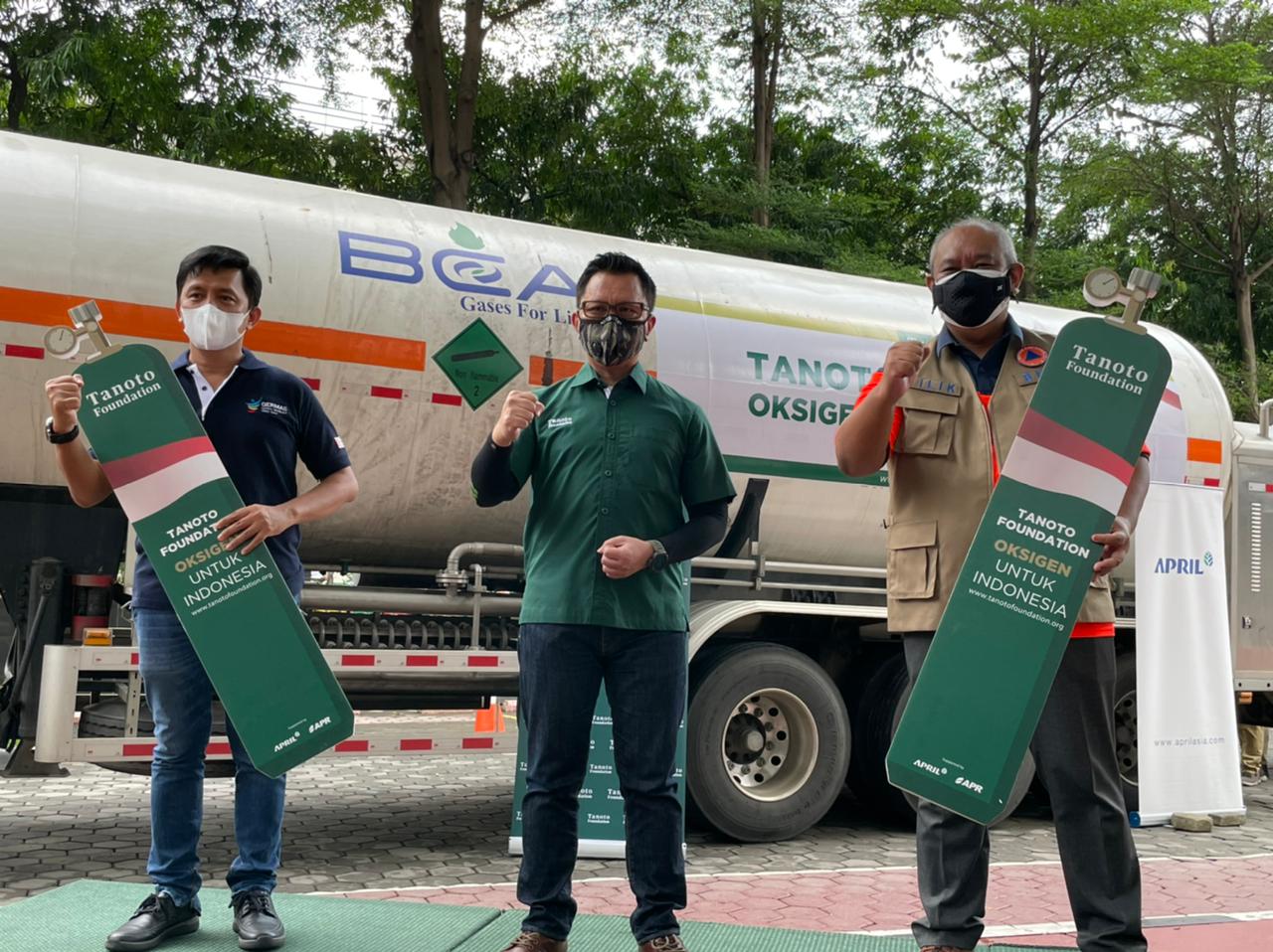 Indonesia Short On Oxygen, Tanoto Foundation Donates 500 Tons of Oxygen