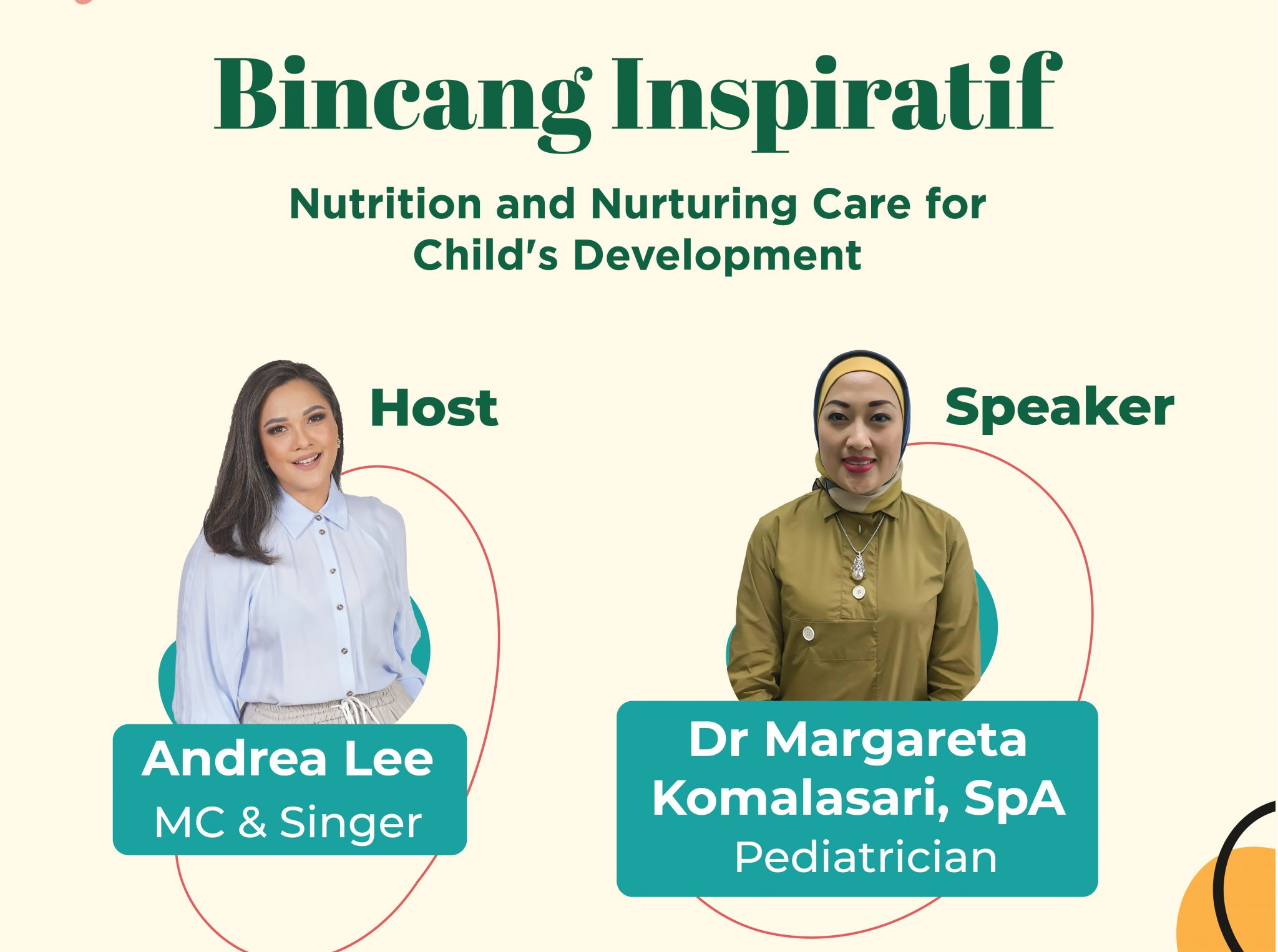 Bincang Inspiratif: Nutrition and Nurturing Care for Child’s Development